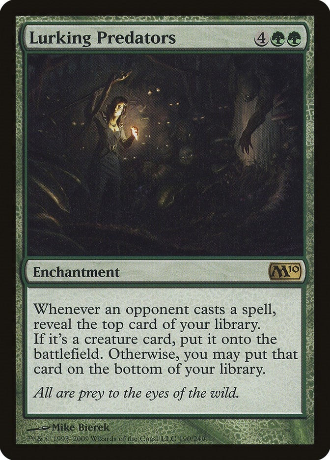 Lurking Predators (190) (Magic 2010 (M10))