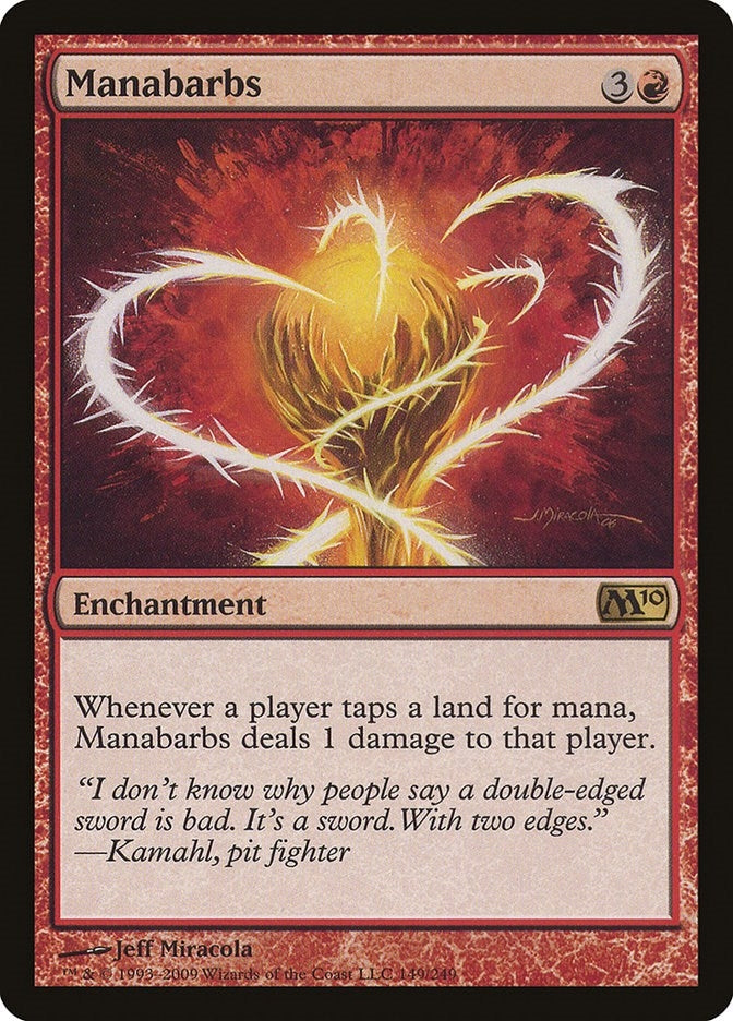 Manabarbs (149) (Magic 2010 (M10))