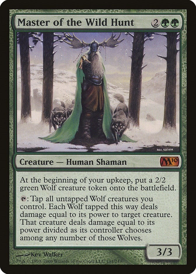 Master of the Wild Hunt (191) (Magic 2010 (M10))