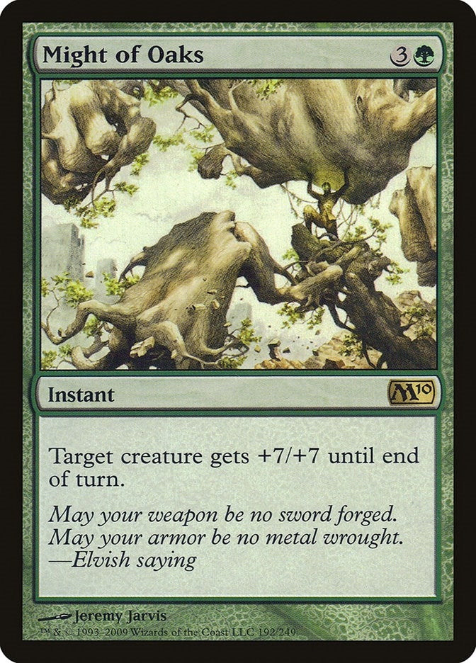 Might of Oaks (192) (Magic 2010 (M10))