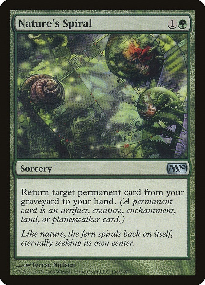 Nature's Spiral (196) (Magic 2010 (M10))