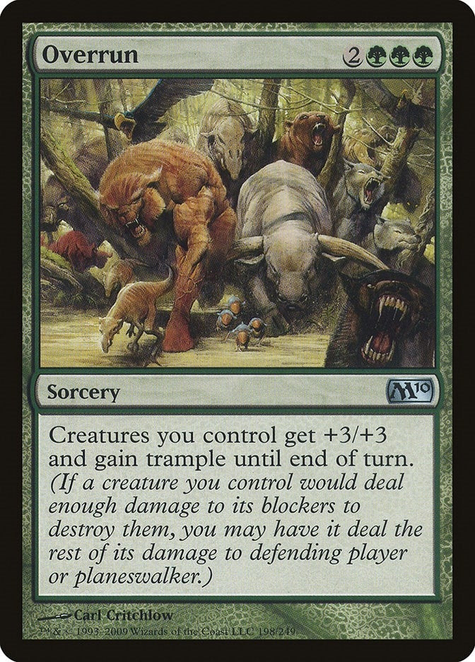 Overrun (198) (Magic 2010 (M10))