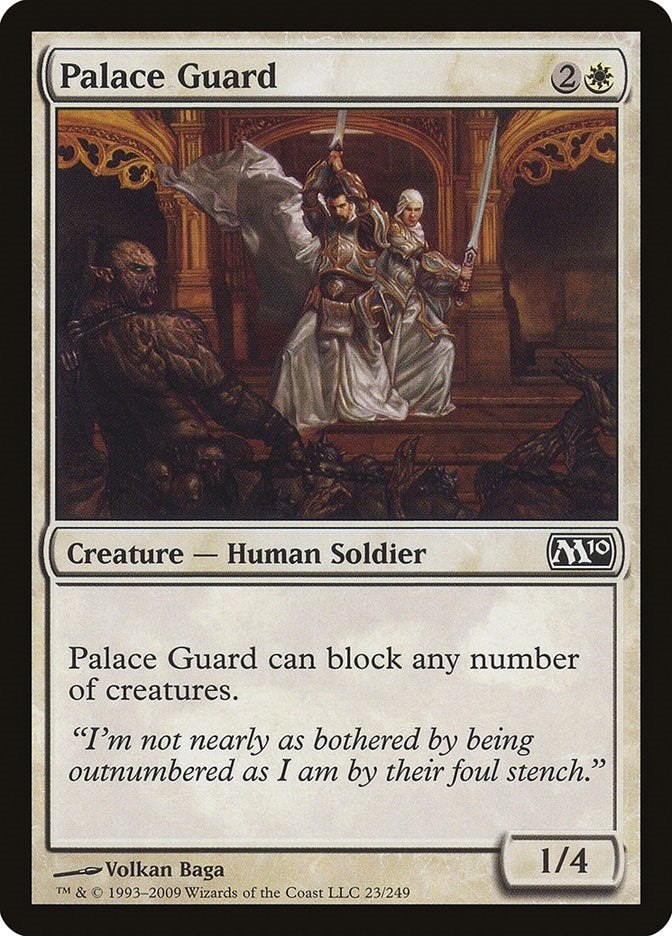 Palace Guard (23) (Magic 2010 (M10))
