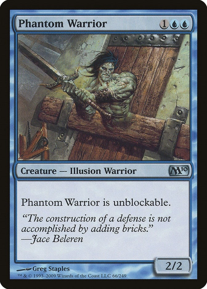 Phantom Warrior (66) (Magic 2010 (M10))