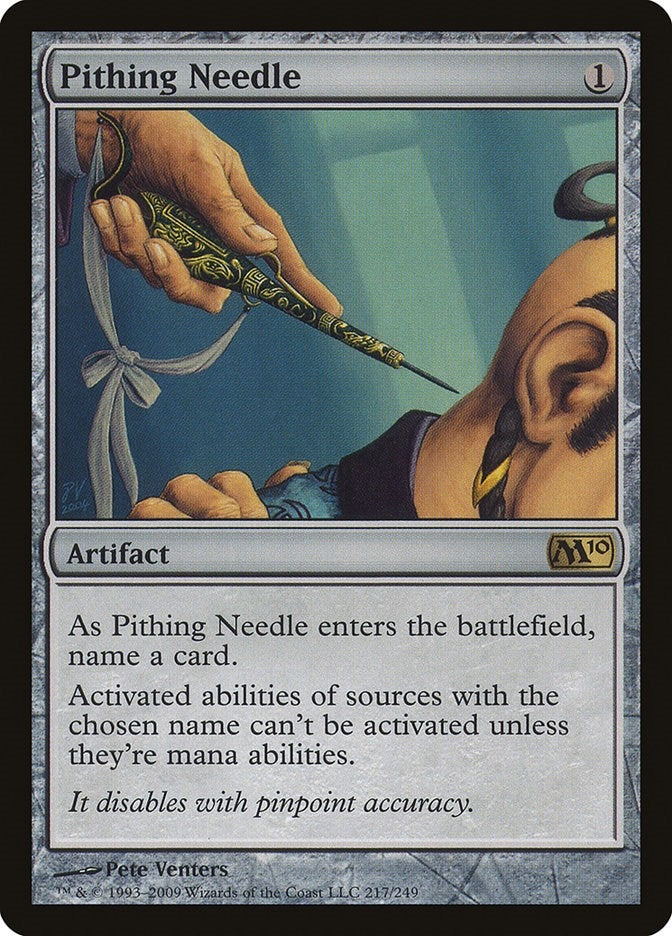 Pithing Needle (217) (Magic 2010 (M10))