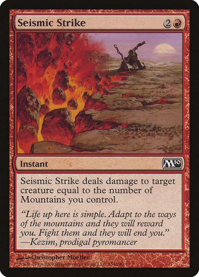 Seismic Strike (154) (Magic 2010 (M10))