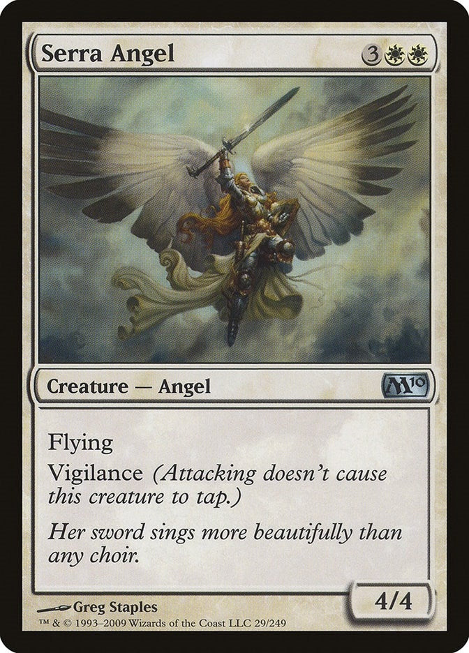 Serra Angel (29) (Magic 2010 (M10))