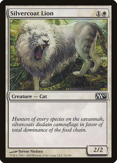 Silvercoat Lion (32) (Magic 2010 (M10))