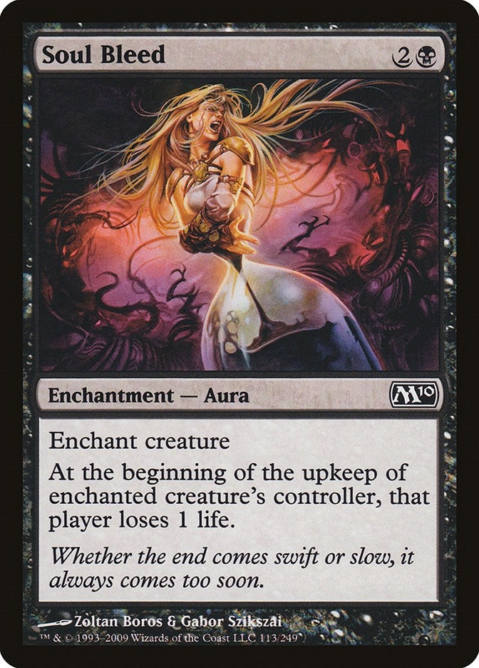 Soul Bleed (113) (Magic 2010 (M10))