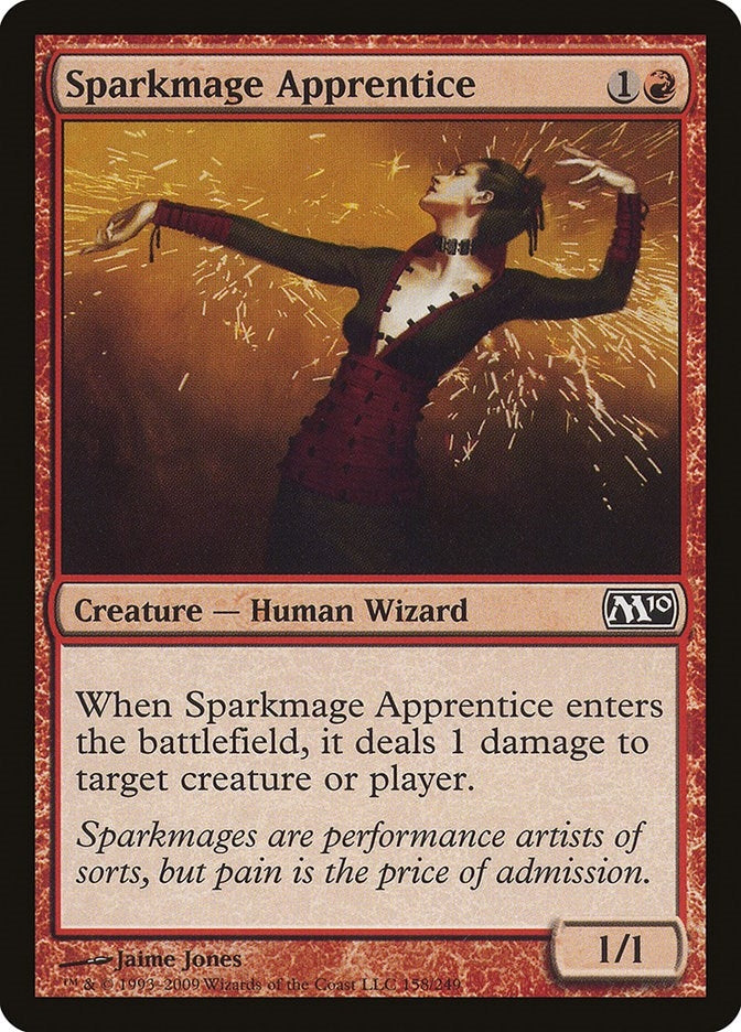 Sparkmage Apprentice (158) (Magic 2010 (M10))