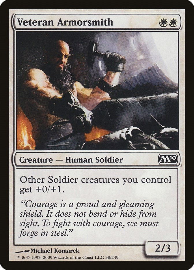 Veteran Armorsmith (38) (Magic 2010 (M10))