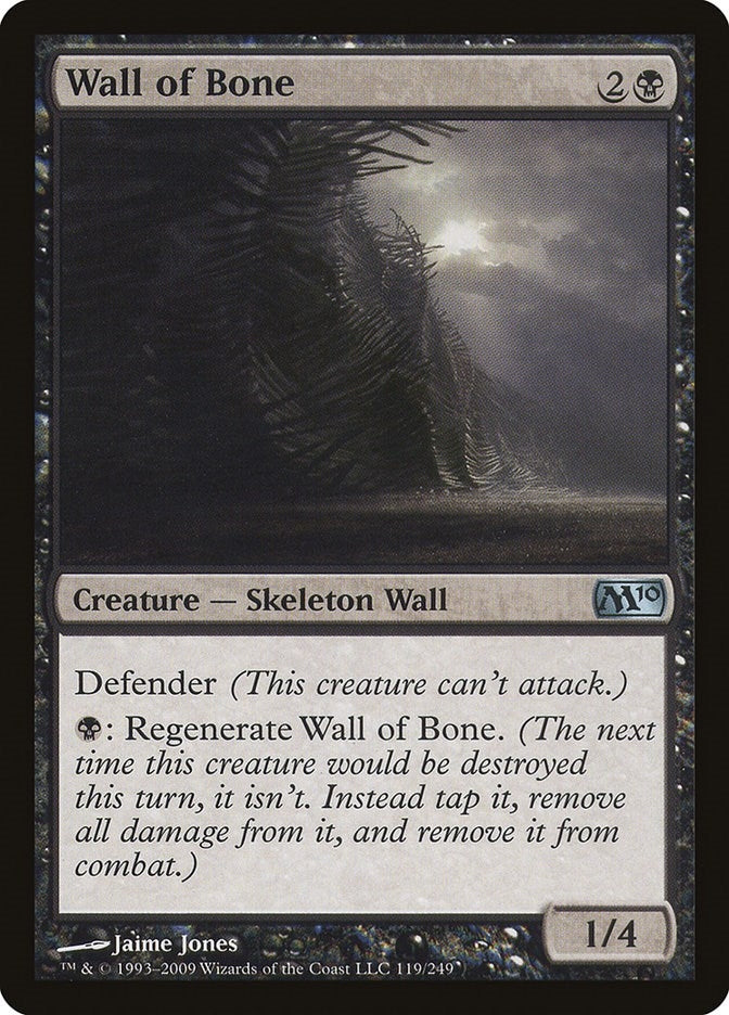 Wall of Bone (119) (Magic 2010 (M10))