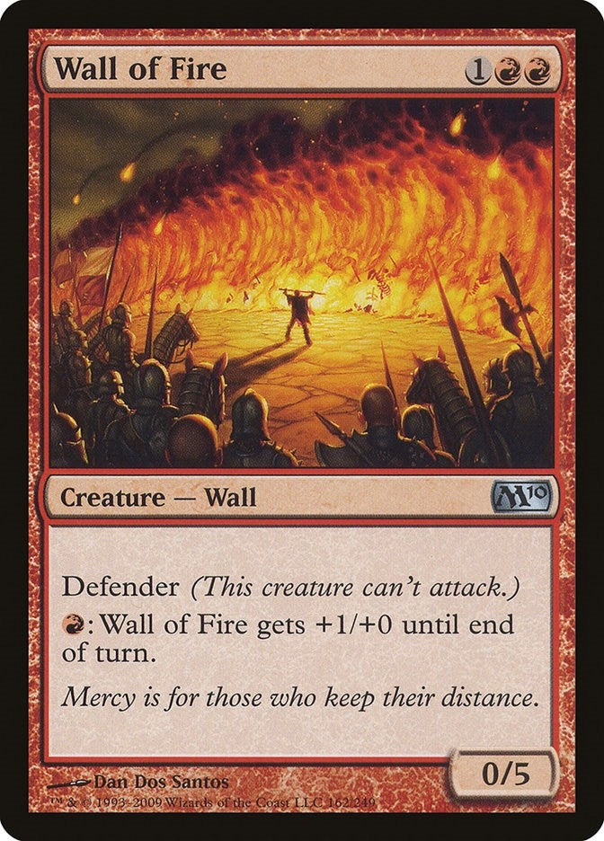 Wall of Fire (162) (Magic 2010 (M10))