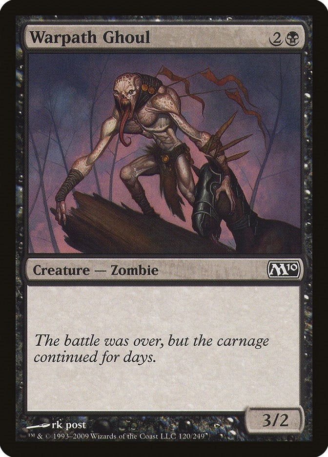 Warpath Ghoul (120) (Magic 2010 (M10))