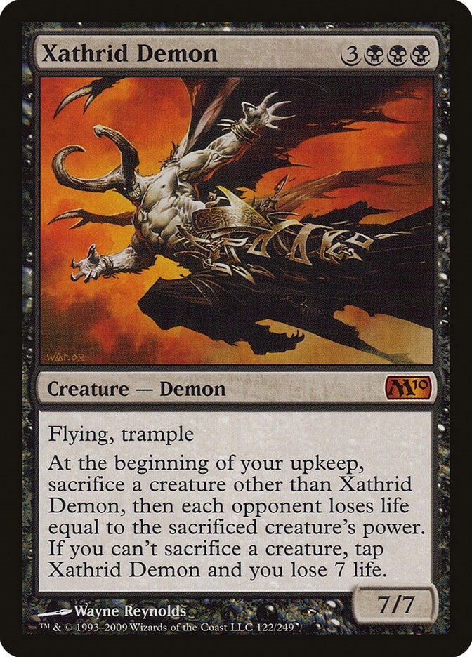 Xathrid Demon (122) (Magic 2010 (M10))