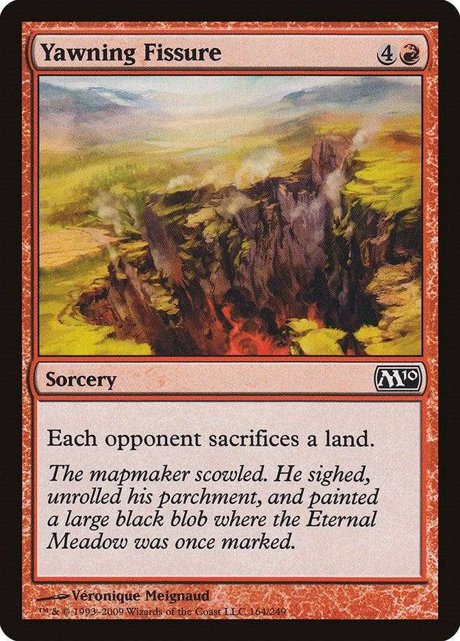 Yawning Fissure (164) (Magic 2010 (M10))