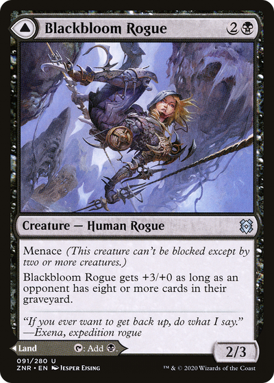 Blackbloom Rogue (91) (Zendikar Rising)