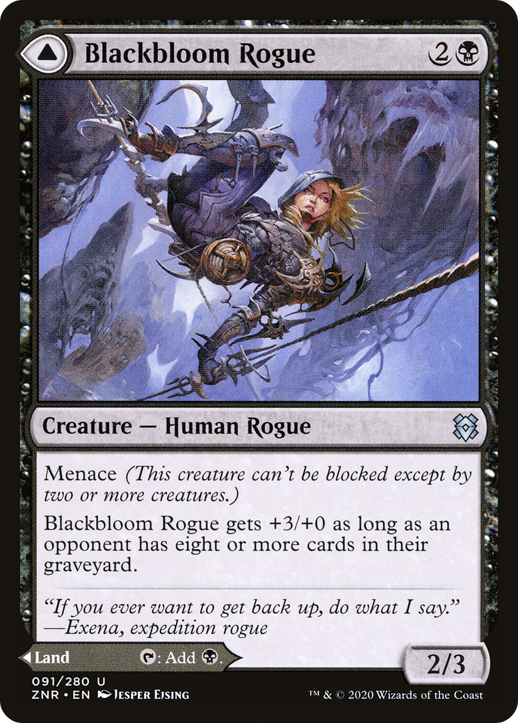 Blackbloom Rogue (91) (Zendikar Rising)