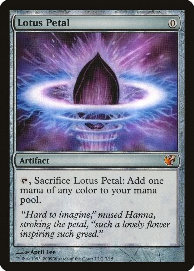 Lotus Petal (7) (From the Vault: Exiled)