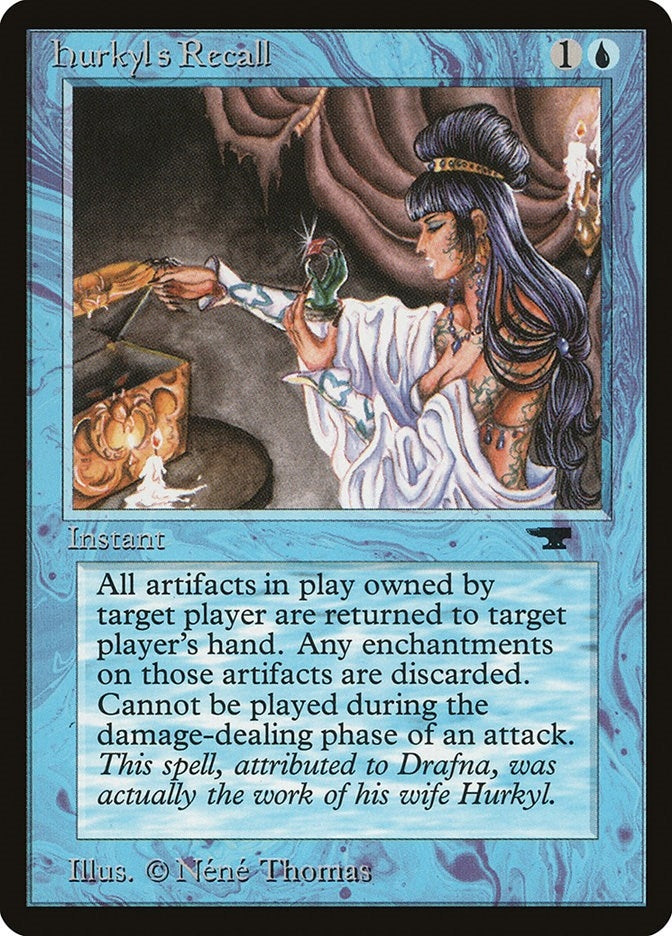 Hurkyl's Recall (Antiquities)