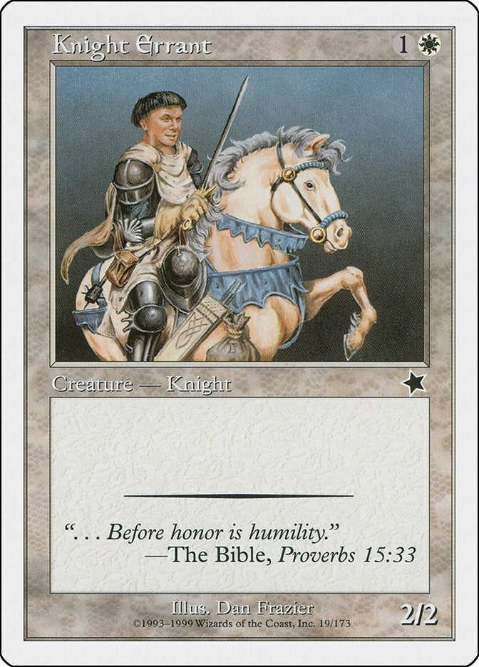 Knight Errant (19) (Starter 1999)