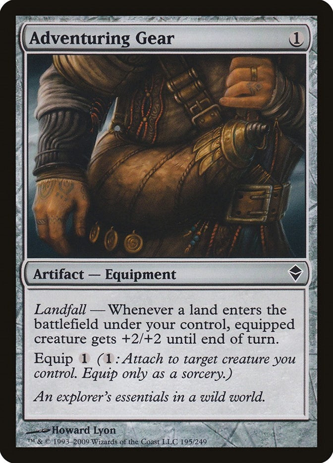 Adventuring Gear (195) (Zendikar)