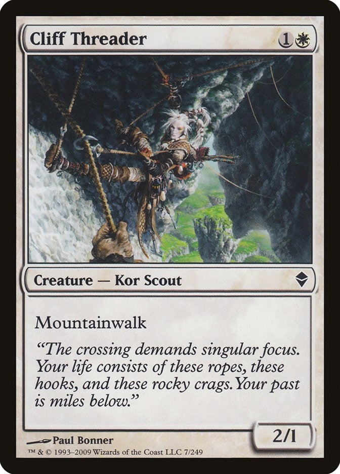 Cliff Threader (7) (Zendikar)