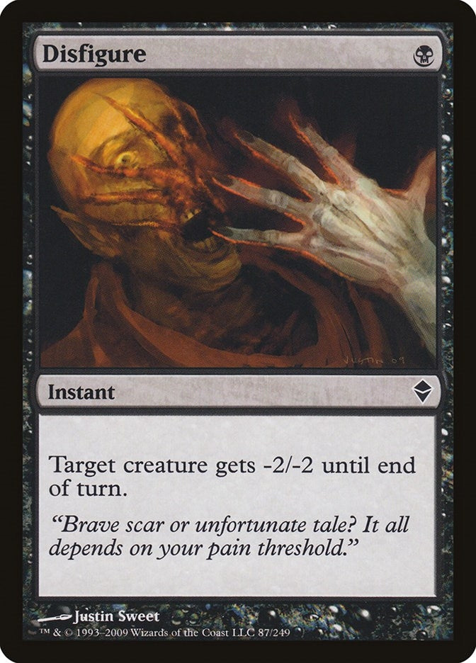 Disfigure (87) (Zendikar)