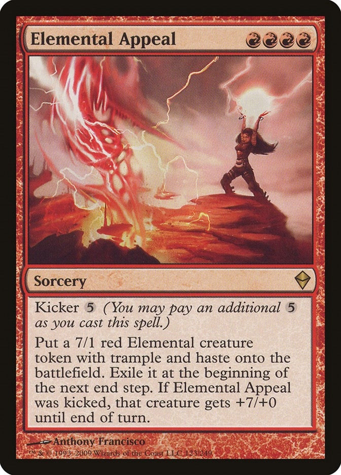 Elemental Appeal (123) (Zendikar)