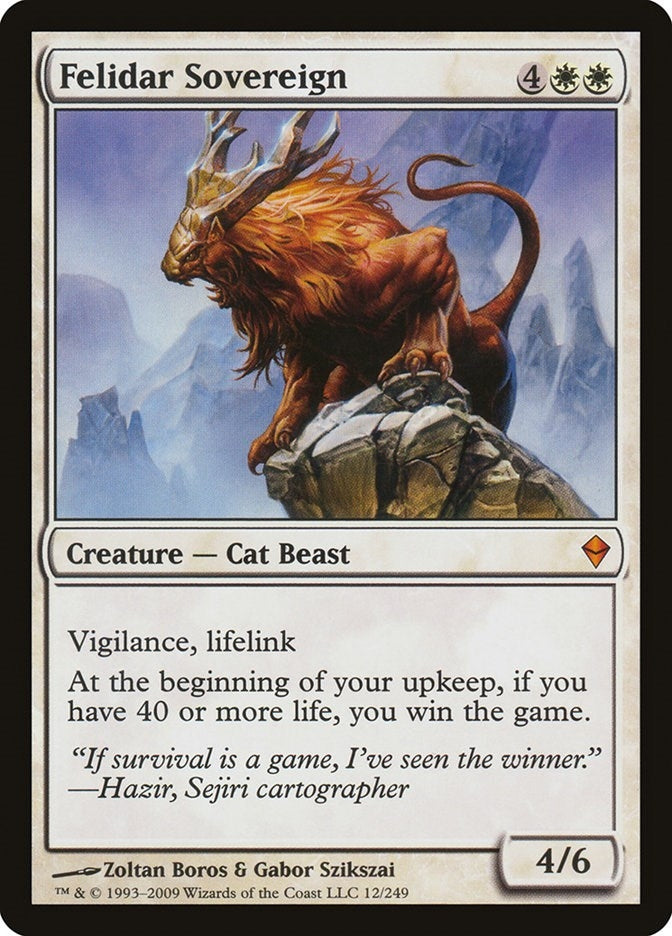Felidar Sovereign (12) (Zendikar)