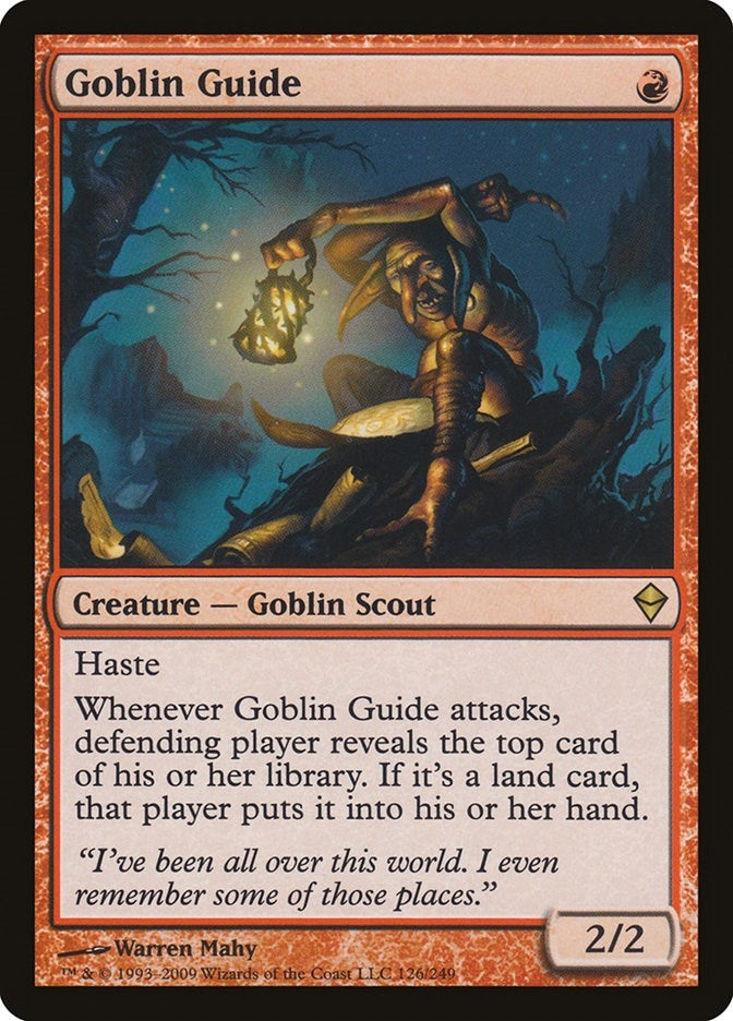 Goblin Guide (126) (Zendikar)