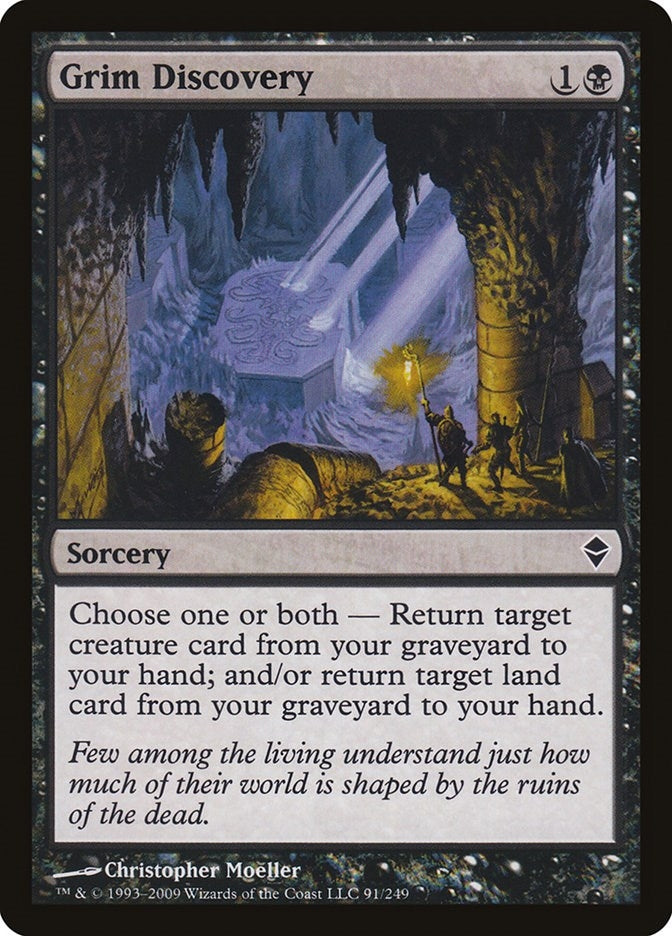 Grim Discovery (91) (Zendikar)