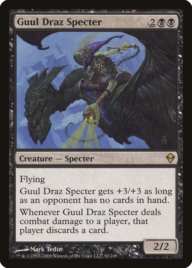 Guul Draz Specter (92) (Zendikar)