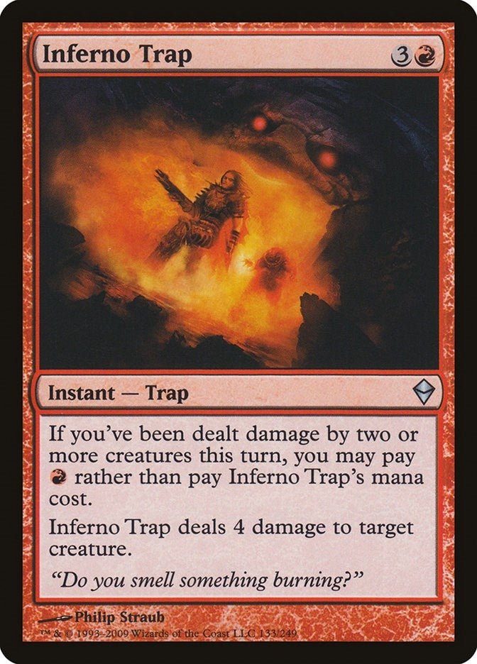 Inferno Trap (133) (Zendikar)