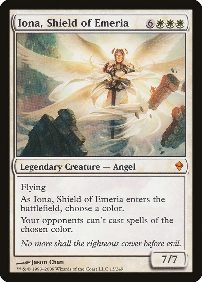 Iona, Shield of Emeria (13) (Zendikar)