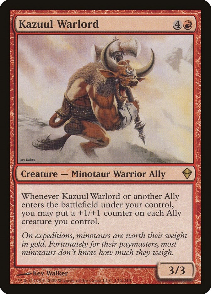 Kazuul Warlord (134) (Zendikar)