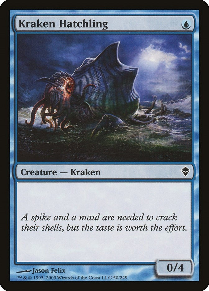 Kraken Hatchling (50) (Zendikar)