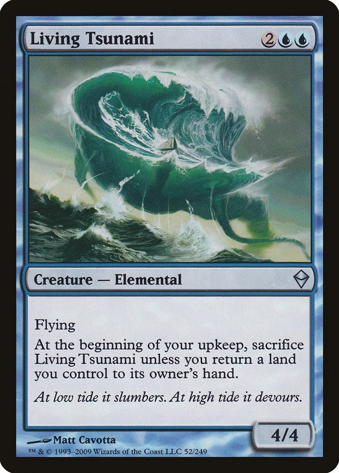 Living Tsunami (52) (Zendikar)