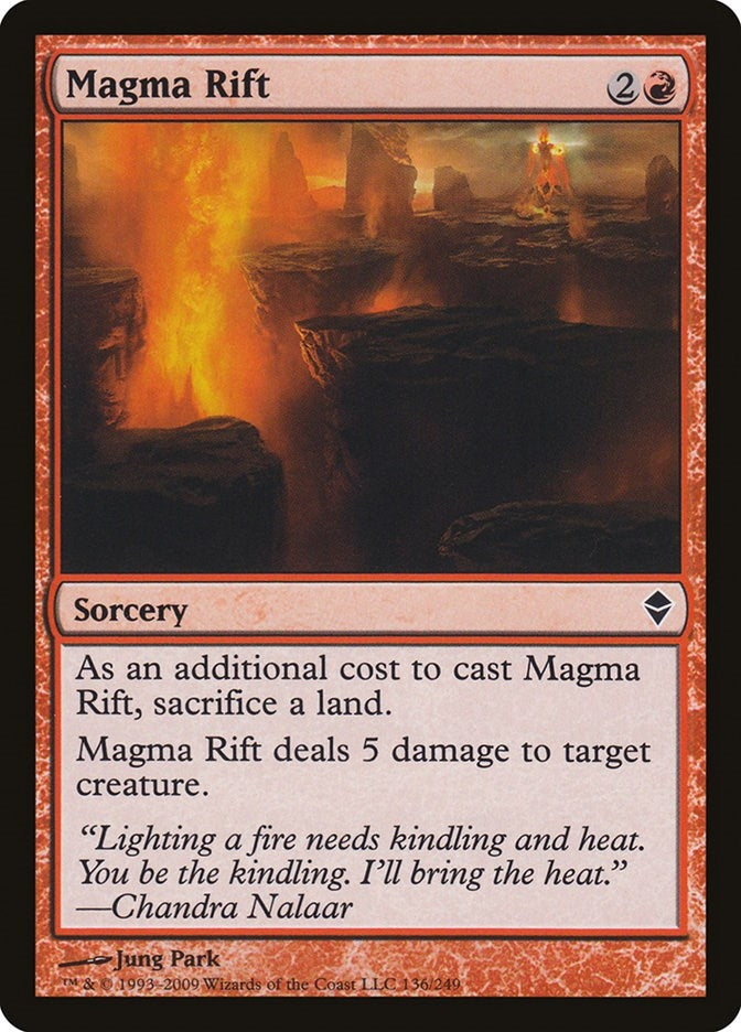 Magma Rift (136) (Zendikar)