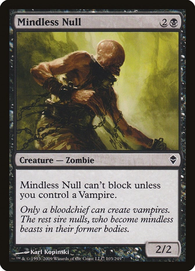 Mindless Null (103) (Zendikar)