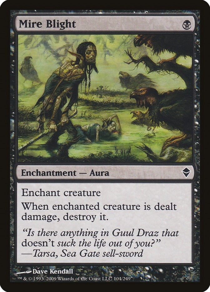 Mire Blight (104) (Zendikar)
