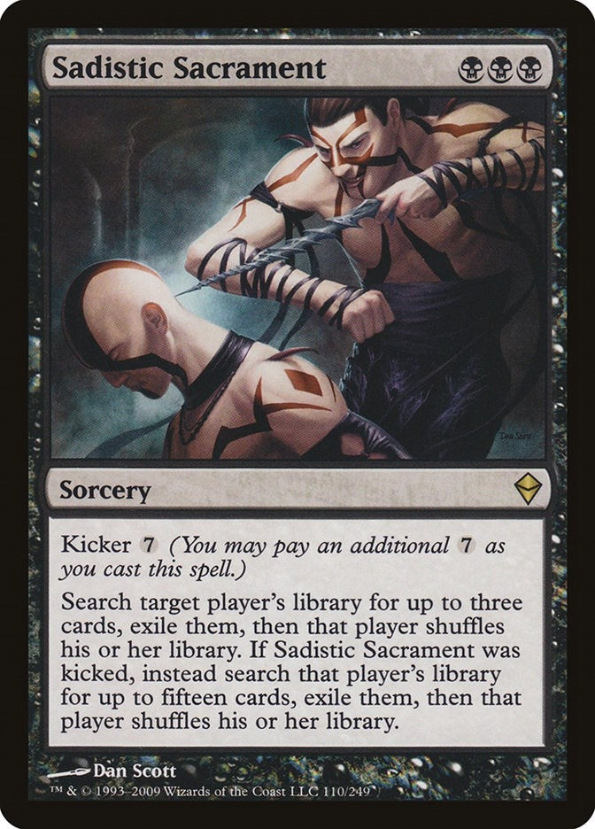 Sadistic Sacrament (110) (Zendikar)
