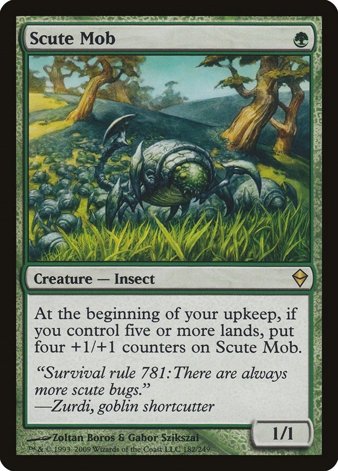 Scute Mob (182) (Zendikar)