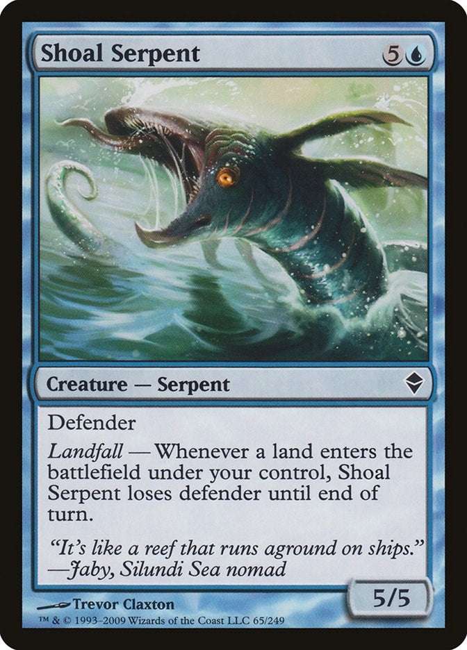 Shoal Serpent (65) (Zendikar)