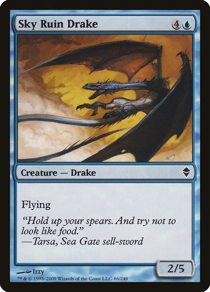 Sky Ruin Drake (66) (Zendikar)