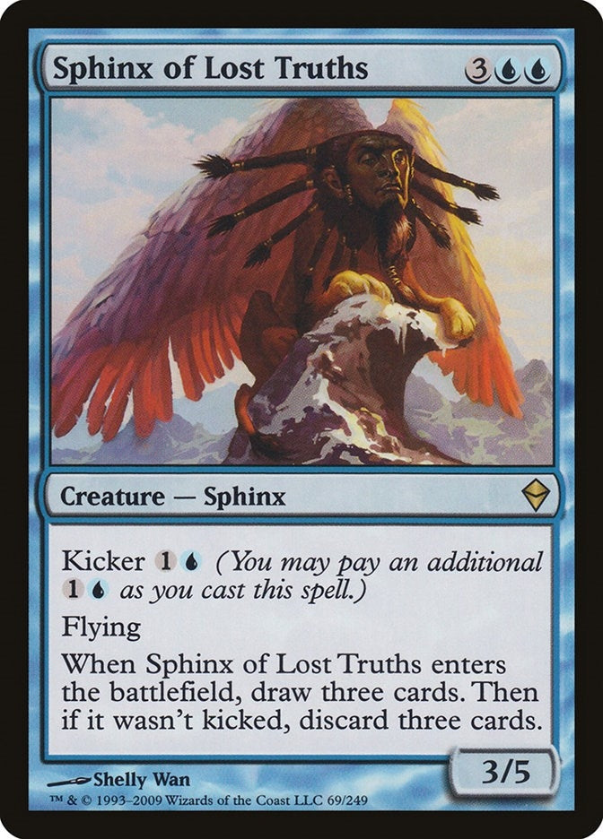 Sphinx of Lost Truths (69) (Zendikar)