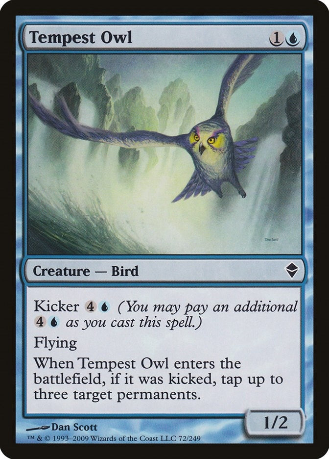 Tempest Owl (72) (Zendikar)