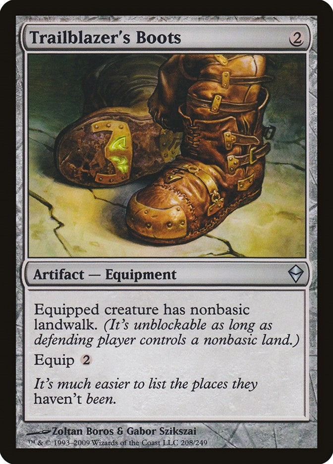 Image for Trailblazer's Boots (208) - Magic: The Gathering