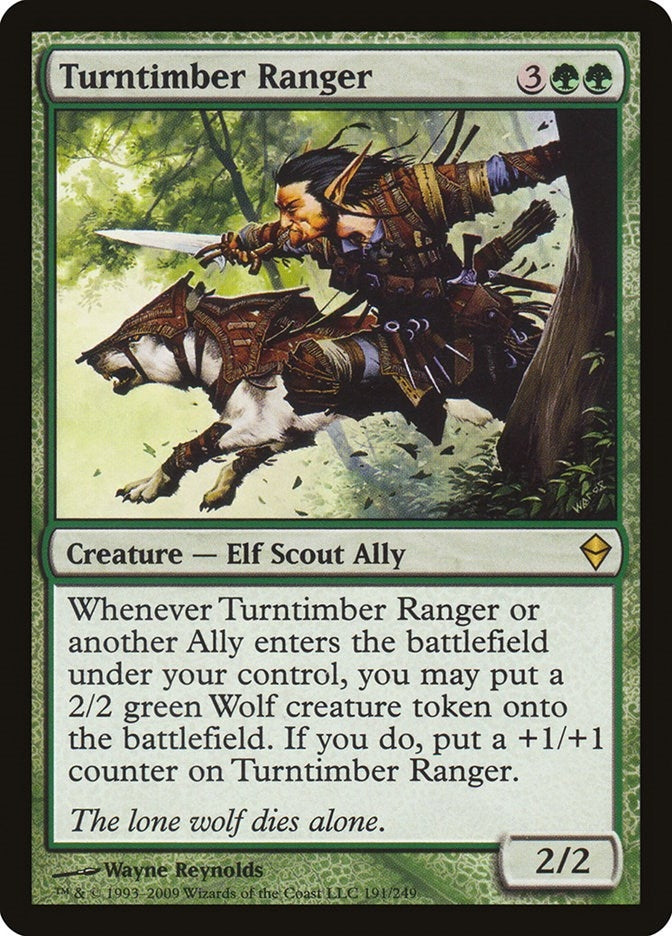 Turntimber Ranger (191) (Zendikar)
