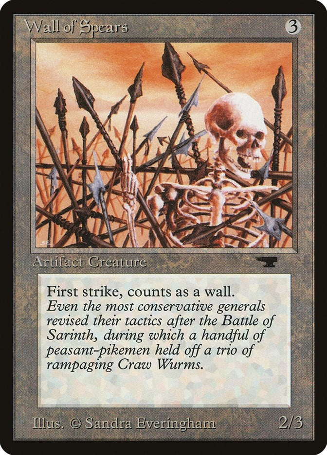 Image for Wall of Spears [ATQ]